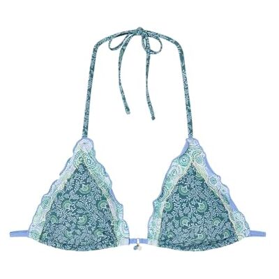 6489789 Women'secret Top Bikini damskie, niebieskie, 90B, Niebieski, 90B 6489789 Women'secret Top Bikini damskie, niebieskie, 90B, Niebieski, 90B