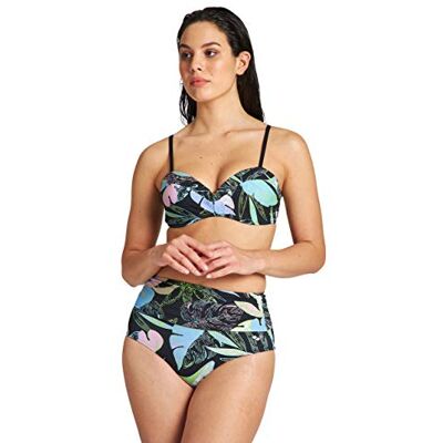 004152 ARENA Damski strój kąpielowy W Cecilia Two Pieces Two Piece Swimsuit wielokolorowa Black Multiblack 40 004152 ARENA Damski strój kąpielowy W Cecilia Two Pieces Two Piece Swimsuit wielokolorowa Black Multiblack 40