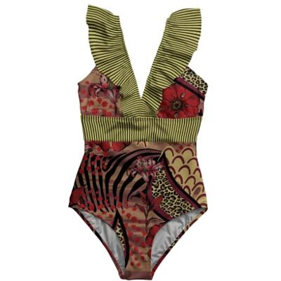 AVE-S001-069-XL Averie Narelle One Piece kostium kąpielowy damski, zielony, XL AVE-S001-069-XL Averie Narelle One Piece kostium kąpielowy damski, zielony, XL