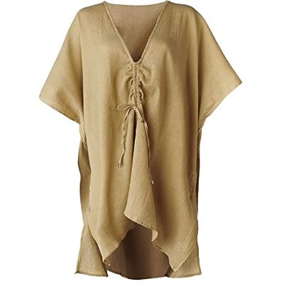 15-Q000001220 Barts Damska narzuta Adriatic Kaftan do pływania, piaskowa, rozmiar uniwersalny, Sand, jeden rozmiar 15-Q000001220 Barts Damska narzuta Adriatic Kaftan do pływania, piaskowa, rozmiar uniwersalny, Sand, jeden rozmiar