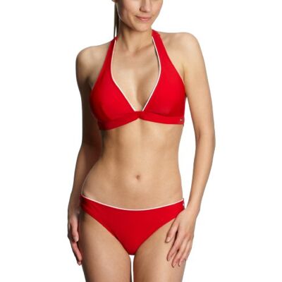 1H81116227/BASIC SPORT HALTER Tommy Hilfiger Damskie bikini , czerwony (Signal Red), 40 1H81116227/BASIC SPORT HALTER Tommy Hilfiger Damskie bikini , czerwony (Signal Red), 40