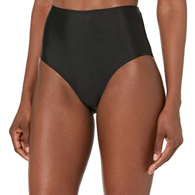 19CT304-Blck-L Catalina Women's Swim Wysoki stan bikini strój kąpielowy 19CT304-Blck-L Catalina Women's Swim Wysoki stan bikini strój kąpielowy