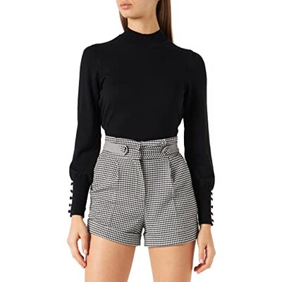 THNB5 NAF Damskie szorty kąpielowe EPUCE SH1, PUCE Noir/Blanc, 36 THNB5 NAF Damskie szorty kąpielowe EPUCE SH1, PUCE Noir/Blanc, 36