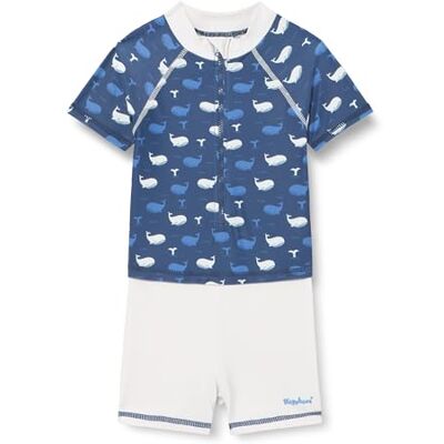 461331 Playshoes Jednoczęściowy kostium kąpielowy dla dzieci, ochrona przed promieniowaniem UV, strój kąpielowy, Wieloryb, 110-116 461331 Playshoes Jednoczęściowy kostium kąpielowy dla dzieci, ochrona przed promieniowaniem UV, strój kąpielowy, Wieloryb, 110-116