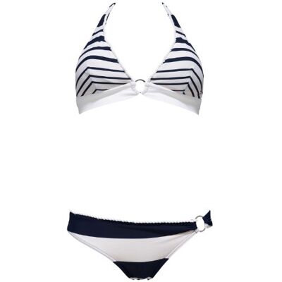 Tommy Hilfiger Damskie bikini, Niebieski (475 Core Navy/Classic White), 40 (10) (L) Tommy Hilfiger Damskie bikini, Niebieski (475 Core Navy/Classic White), 40 (10) (L)