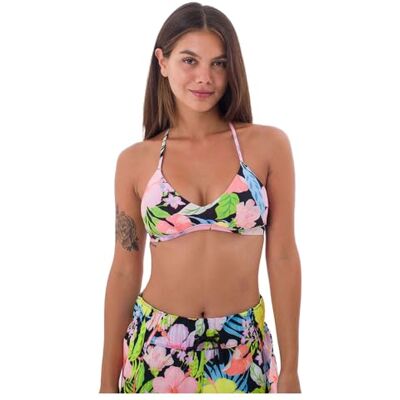HDT1310 Sunset District regulowany top bikini czarny, Czarny, S HDT1310 Sunset District regulowany top bikini czarny, Czarny, S