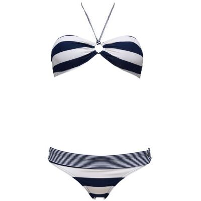 Tommy Hilfiger Damskie bikini, Niebieski (475 Core Navy/Classic White), 34 Tommy Hilfiger Damskie bikini, Niebieski (475 Core Navy/Classic White), 34