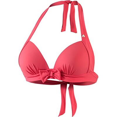 650010-37030 Short Stories Damskie bikini pushup z uchwytem na szyję, Czerwony (Calypso Coral 37030), 80B (Producent rozmiar:40) 650010-37030 Short Stories Damskie bikini pushup z uchwytem na szyję, Czerwony (Calypso Coral 37030), 80B (Producent rozmiar:40)