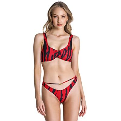GKW002444 Gianni Kavanagh Damskie bikini czerwone Zanzibar, S GKW002444 Gianni Kavanagh Damskie bikini czerwone Zanzibar, S