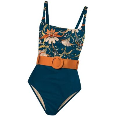 AVE-S037-085-M Averie Damski strój kąpielowy Lailani One Piece, wielokolorowy, M AVE-S037-085-M Averie Damski strój kąpielowy Lailani One Piece, wielokolorowy, M