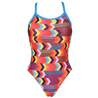 003051-810-24 ARENA Damski kostium kąpielowy Geocentric Challenge Back Maxlife One Piece Swimsuit wielokolorowa Geocentryczny turkus Multi 24 003051-810-24 ARENA Damski kostium kąpielowy Geocentric Challenge Back Maxlife One Piece Swimsuit wielokolorowa Geocentryczny turkus Multi 24