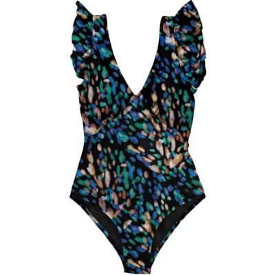 AVE-S007-0663XL Averie Damski kostium kąpielowy Nyla One Piece, czarny, 3XL AVE-S007-0663XL Averie Damski kostium kąpielowy Nyla One Piece, czarny, 3XL
