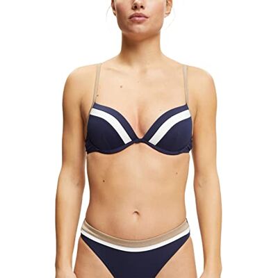 993EF1A313 ESPRIT Damskie body Tayrona Beach RCS pad.Plunge Bikini, granatowe, 40B, grantowy 993EF1A313 ESPRIT Damskie body Tayrona Beach RCS pad.Plunge Bikini, granatowe, 40B, grantowy