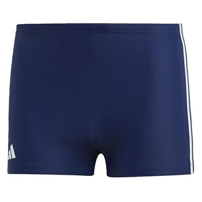 IB9375 adidas 3 Stripes Bokserki do pływania, Team Navy Blue 2/White, S-M IB9375 adidas 3 Stripes Bokserki do pływania, Team Navy Blue 2/White, S-M