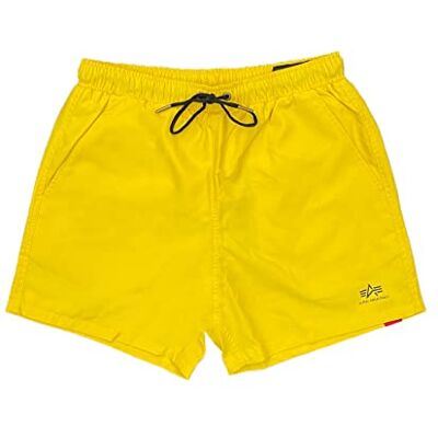 196930-465 Alpha Industries Basic Swim Short Męskie spodenki kąpielowe Empire Yellow 196930-465 Alpha Industries Basic Swim Short Męskie spodenki kąpielowe Empire Yellow