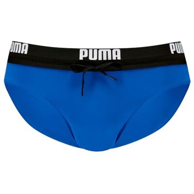 100000026 Puma Brief Bokserki męskie (1 sztuk), Niebieskie, S 100000026 Puma Brief Bokserki męskie (1 sztuk), Niebieskie, S