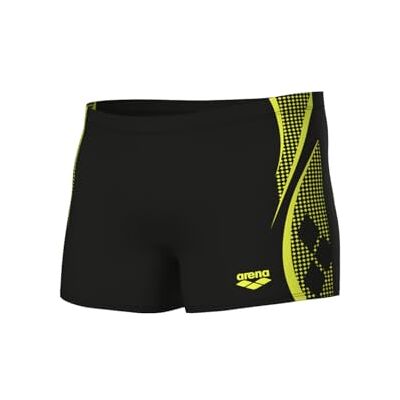 007621_560_100 Arena Feel Graphic męskie szorty kąpielowe, Black-soft Green, 54 007621_560_100 Arena Feel Graphic męskie szorty kąpielowe, Black-soft Green, 54
