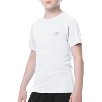 UP2STKde-WHITE-M MEETWEE Rash Guard Shirt Boy's Boys Rash Guard-up2stk UP2STKde-WHITE-M MEETWEE Rash Guard Shirt Boy's Boys Rash Guard-up2stk