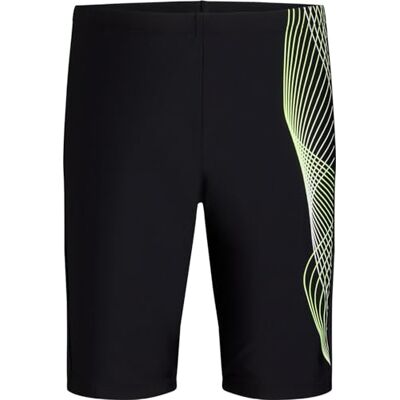 426746 Energetics Norm Jammer Szorty kąpielowe Black/Green Lime 152 426746 Energetics Norm Jammer Szorty kąpielowe Black/Green Lime 152