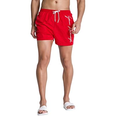 GKM002852 Gianni Kavanagh Męskie szorty kąpielowe Red L.a, czerwone, S GKM002852 Gianni Kavanagh Męskie szorty kąpielowe Red L.a, czerwone, S