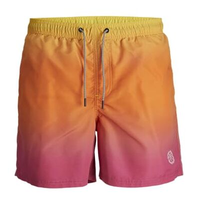 12261620 JACK&JONES PLUS JPSTFIJI JJSWIM DIP DYE LY PLS, Wysoka widoczność, 48 12261620 JACK&JONES PLUS JPSTFIJI JJSWIM DIP DYE LY PLS, Wysoka widoczność, 48