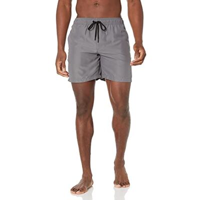 AE1671278-Chr-XX-Large Amazon Essentials Men's Szybkoschnące kąpielówki 18 cm, Karbonowy, XXL AE1671278-Chr-XX-Large Amazon Essentials Men's Szybkoschnące kąpielówki 18 cm, Karbonowy, XXL