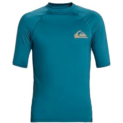 AQYWR03130-bql0 Quiksilver Męski kombinezon przeciwsłoneczny Everyday Upf50 Ss, niebieski (Colonial Blue), XS, Kolonialny niebieski, XS AQYWR03130-bql0 Quiksilver Męski kombinezon przeciwsłoneczny Everyday Upf50 Ss, niebieski (Colonial Blue), XS, Kolonialny niebieski, XS