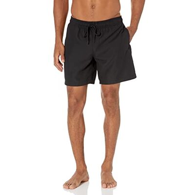 AE1671278-Blk-Large Amazon Essentials Men's Szybkoschnące kąpielówki 18 cm, Czarny, L AE1671278-Blk-Large Amazon Essentials Men's Szybkoschnące kąpielówki 18 cm, Czarny, L