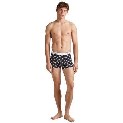 PMU11146 Pepe Jeans Męskie kąpielówki P Dot Tk 3P, czarne, M (3 sztuki), czarny (czarny), M PMU11146 Pepe Jeans Męskie kąpielówki P Dot Tk 3P, czarne, M (3 sztuki), czarny (czarny), M