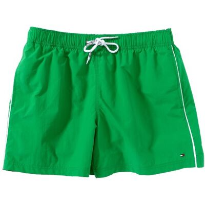 Tommy Hilfiger Męskie kąpielówki 0P87801804 / SOLID Basic Trunk, zielony (New Kelly Green), 54 Tommy Hilfiger Męskie kąpielówki 0P87801804 / SOLID Basic Trunk, zielony (New Kelly Green), 54