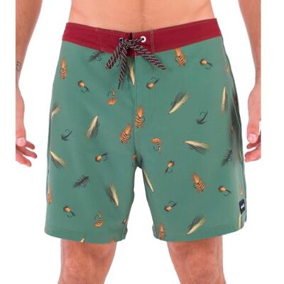 MBS0011920-H3027 Boardshort męskie Phantom-Eco Classic 18", Malzielony, 40 MBS0011920-H3027 Boardshort męskie Phantom-Eco Classic 18", Malzielony, 40