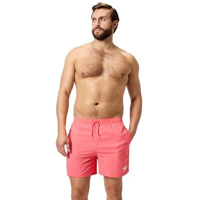 8-1243317 Speedo Męskie szorty kąpielowe 40 cm szybkoschnące wygodne dopasowanie klasyczny styl szorty wodne ze sznurkiem w talii (1 szt.) 8-1243317 Speedo Męskie szorty kąpielowe 40 cm szybkoschnące wygodne dopasowanie klasyczny styl szorty wodne ze sznurkiem w talii (1 szt.)