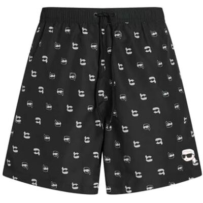 A3M46007 KARL LAGERFELD B.V Spodenki na deskę Mężczyźni Karl Lagerfeld, Men's, Ikon Dot All-over-print Medium Boardshort A3M46007 KARL LAGERFELD B.V Spodenki na deskę Mężczyźni Karl Lagerfeld, Men's, Ikon Dot All-over-print Medium Boardshort