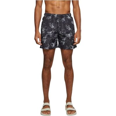 TB2679 Urban Classics Pattern Swim Shorts Shorty Mężczyźni , Scratch Aop , L TB2679 Urban Classics Pattern Swim Shorts Shorty Mężczyźni , Scratch Aop , L