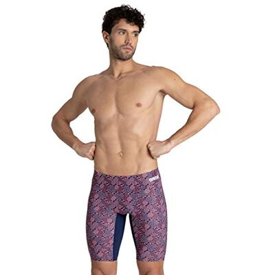 003584-704-22 Arena Szorty kąpielowe męski Team Painted Stripes MaxLife Jammer Swimsuit 003584-704-22 Arena Szorty kąpielowe męski Team Painted Stripes MaxLife Jammer Swimsuit