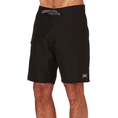 V5TNBLK-Black Męskie spodenki Vans Classic Solid Boardshort II V5TNBLK-Black Męskie spodenki Vans Classic Solid Boardshort II