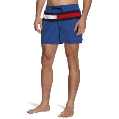 Tommy Hilfiger Męskie szorty kąpielowe 0P81116068, Niebieski (Vence Blue), 56 Tommy Hilfiger Męskie szorty kąpielowe 0P81116068, Niebieski (Vence Blue), 56