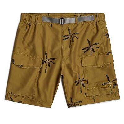 D24478 G-Star RAW Spodenki kąpielowe Cargo ao, Wielokolorowe (Tobacco Banana Tree -c331-g630), L D24478 G-Star RAW Spodenki kąpielowe Cargo ao, Wielokolorowe (Tobacco Banana Tree -c331-g630), L