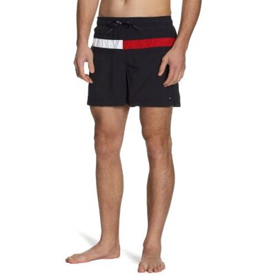 Tommy Hilfiger Męskie szorty kąpielowe 0P81116068, niebieski (Midnight), 52 Tommy Hilfiger Męskie szorty kąpielowe 0P81116068, niebieski (Midnight), 52