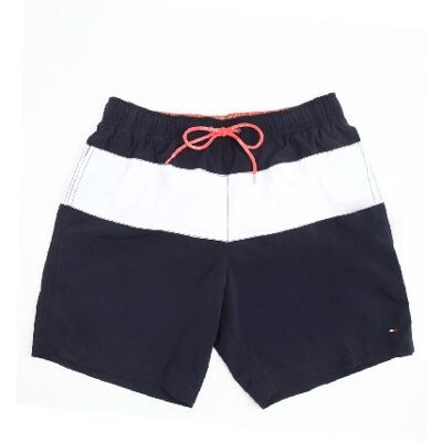 Tommy Hilfiger Męskie szorty kąpielowe, Niebieski (403 Midnight), 56 Tommy Hilfiger Męskie szorty kąpielowe, Niebieski (403 Midnight), 56