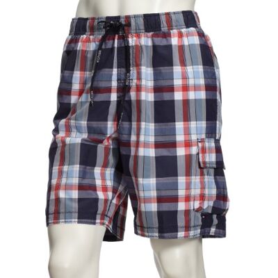 Tommy Hilfiger Y/D DANBURY CHK SHORT męska moda kąpielowa/szorty kąpielowe, Niebieski (Midnight/Multi), 56 Tommy Hilfiger Y/D DANBURY CHK SHORT męska moda kąpielowa/szorty kąpielowe, Niebieski (Midnight/Multi), 56