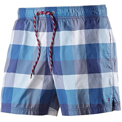 0P87848224-468 Tommy Hilfiger Męskie szorty kąpielowe, Turkusowy (468 Malibu Blue-pt), 52 0P87848224-468 Tommy Hilfiger Męskie szorty kąpielowe, Turkusowy (468 Malibu Blue-pt), 52