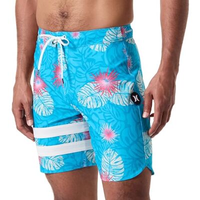 MBS0011590-H4051 Hurley Boardshort męskie Phantom-Eco Block Party 46 cm, Tahitański Turkusowy, 7 MBS0011590-H4051 Hurley Boardshort męskie Phantom-Eco Block Party 46 cm, Tahitański Turkusowy, 7