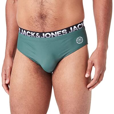 12228651 JACK & JONES Męskie spodenki kąpielowe JPSTIBIZA Swim Trunks DB Jungle Green, rozmiar S, Jungle Green, S 12228651 JACK & JONES Męskie spodenki kąpielowe JPSTIBIZA Swim Trunks DB Jungle Green, rozmiar S, Jungle Green, S