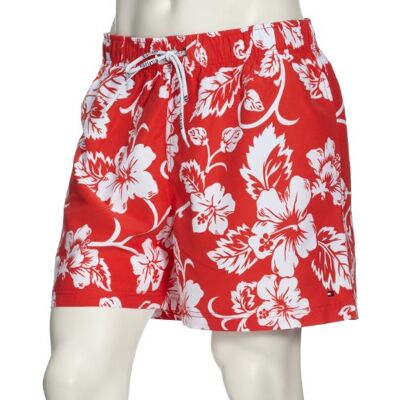 Tommy Hilfiger JONAS FLOWER TRUNK męskie szorty kąpielowe, Czerwony (Coral), 48 Tommy Hilfiger JONAS FLOWER TRUNK męskie szorty kąpielowe, Czerwony (Coral), 48