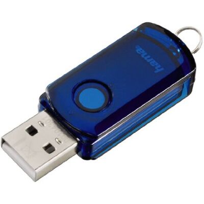Hama Elatio Memory Stick 64 GB USB 2.0 niebieski Hama Elatio Memory Stick 64 GB USB 2.0 niebieski