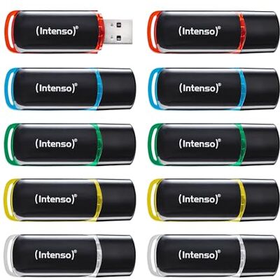 Intenso USB Stick Business Line Multipack 4 GB zestaw 10 szt. – USB 2.0 High Speed USB-A Flash Drive – do 28 MB/s – kompatybilny z Windows i Mac Intenso USB Stick Business Line Multipack 4 GB zestaw 10 szt. – USB 2.0 High Speed USB-A Flash Drive – do 28 MB/s – kompatybilny z Windows i Mac