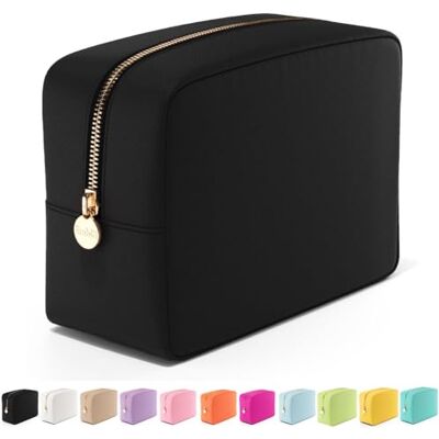 Pouches Embla Kosmetyczka Torba podróżna do makijażu, kosmetyczki, uroczy organizer do makijażu, nylonowe torebki na zamek błyskawiczny, różowa czarna portmonetka, torba do przechowywania organizer na Pouches Embla Kosmetyczka Torba podróżna do makijażu, kosmetyczki, uroczy organizer do makijażu, nylonowe torebki na zamek błyskawiczny, różowa czarna portmonetka, torba do przechowywania organizer na