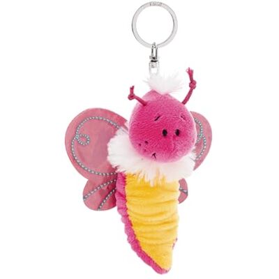 NICI 62883 brelok motyl Flibbies, wierny pluszowy towarzysz do plecaka lub torby, zawieszka na klucze dla małych i dużych, 10 cm, różowy NICI 62883 brelok motyl Flibbies, wierny pluszowy towarzysz do plecaka lub torby, zawieszka na klucze dla małych i dużych, 10 cm, różowy