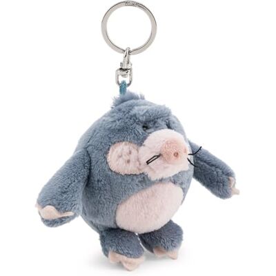 NICI 62880 brelok kret Bert Bermuda, wierny pluszowy towarzysz do plecaka lub torby, zawieszka na klucze dla małych i dużych, 8 cm, szary NICI 62880 brelok kret Bert Bermuda, wierny pluszowy towarzysz do plecaka lub torby, zawieszka na klucze dla małych i dużych, 8 cm, szary